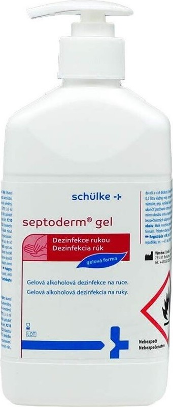 Septoderm gel s dávkovačem 500ml