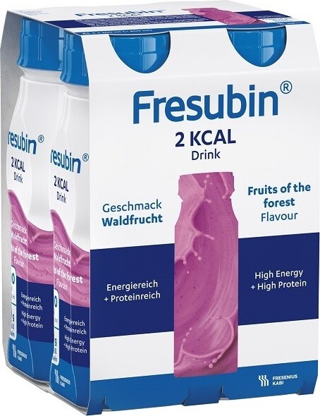 FRESUBIN 2 KCAL DRINK PŘÍCHUŤ LESNÍ PLODY POR POR SOL 4X200ML