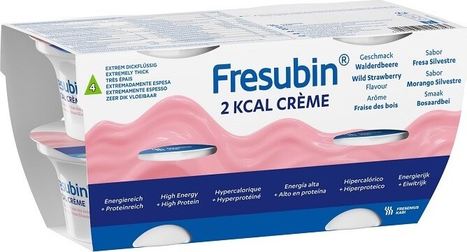 Fresubin 2kcal Creme Lesní jahoda por.sol.4 x 125 g