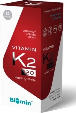 Biomin VITAMIN K2 120 60 tob.