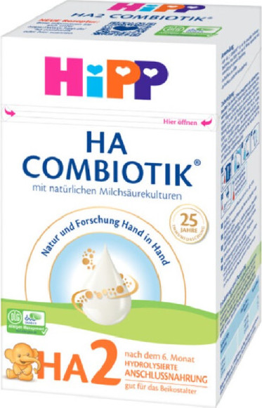 HiPP HA 2 Combiotik kojenecká výživa 600g