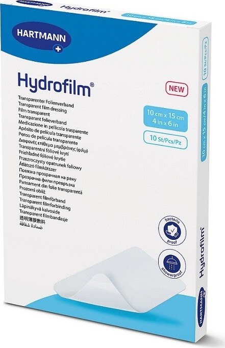 Hydrofilm náplast fixační 10 x 15 cm 10 ks