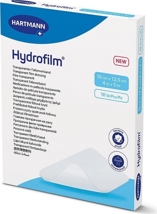 Hydrofilm náplast fixační 10 x 12 .5 cm 10 ks