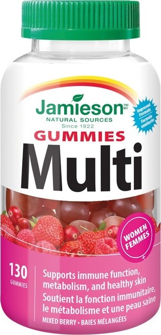 JAMIESON Multi Gummies želatinové pastilky pro ženy 130ks