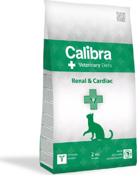 Calibra Veterinary Diets Cat Renal & Cardiac 2kg