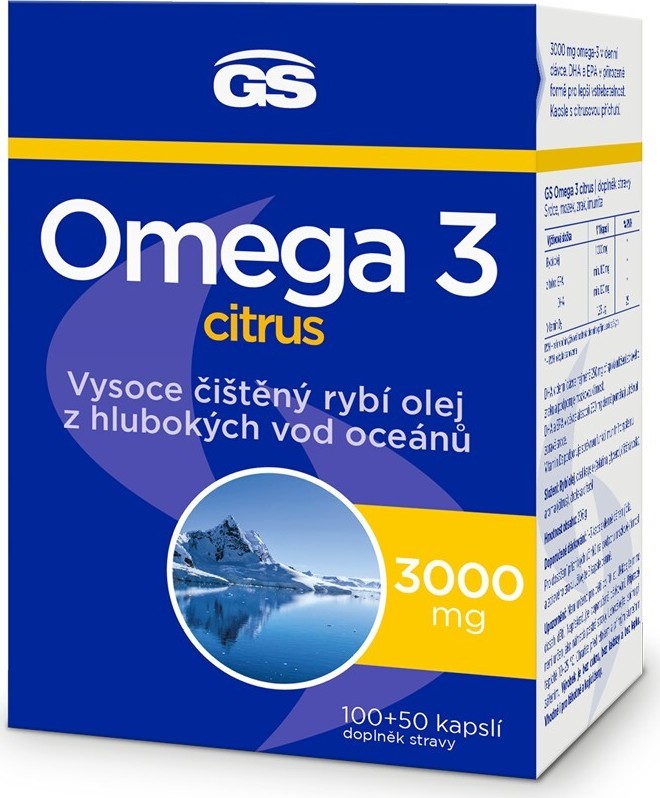 GS Omega 3 Citrus cps.100+50