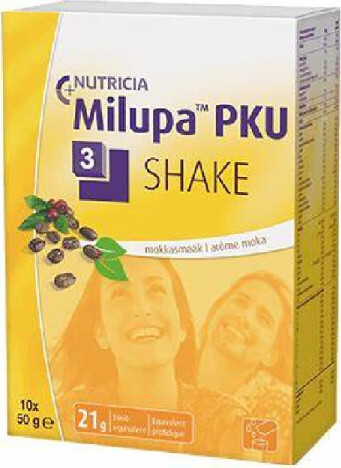 MILUPA PKU 3 SHAKE KAKAO POR POR PLV SOL 10X50G