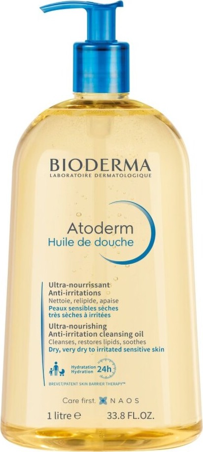 Bioderma Atoderm sprchový olej 1 l