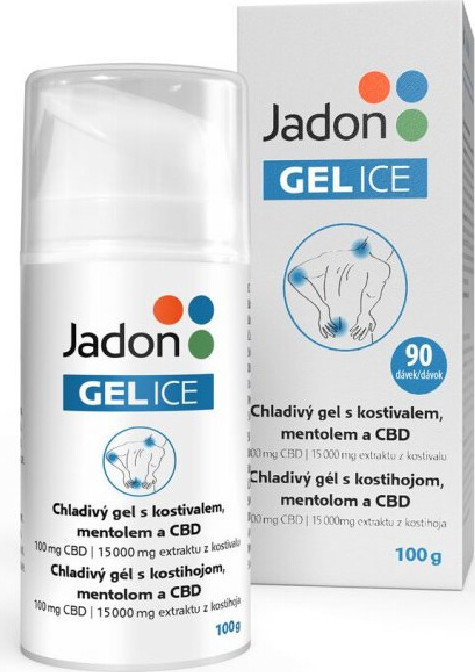 Jadon gel Ice chladivý s kostivalem a CBD 50 g