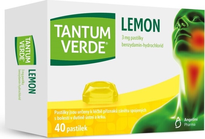 TANTUM VERDE LEMON 3MG PAS 40