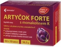 Artyčok Forte s monakolinem K tbl.50+10