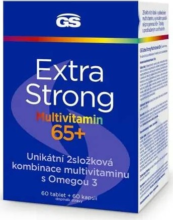 GS Extra Strong Multivitamin 65+ tbl.60+cps.60