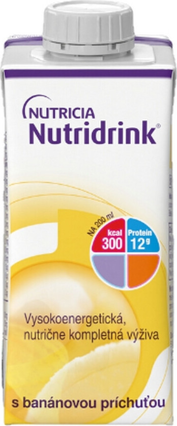 NUTRIDRINK S PŘÍCHUTÍ BANÁNOVOU POR SOL 24X200ML