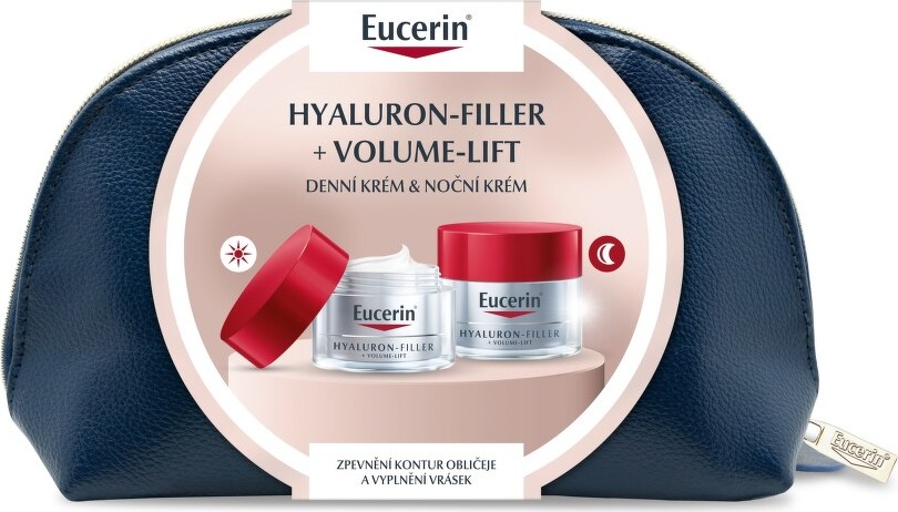 Eucerin Hyaluron-Filler + Volume Lift Denní krém 50 ml + noční krém 50 ml