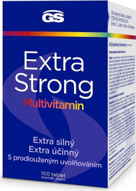 GS Extra Strong Multivitamin tbl.100