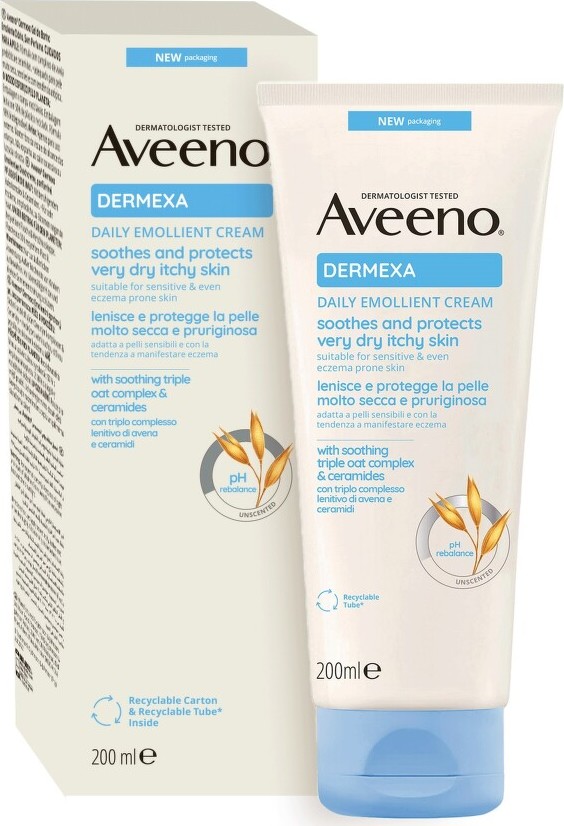 Aveeno Dermexa tělový krém 200ml