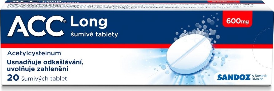 ACC LONG 600MG šumivé tablety 20