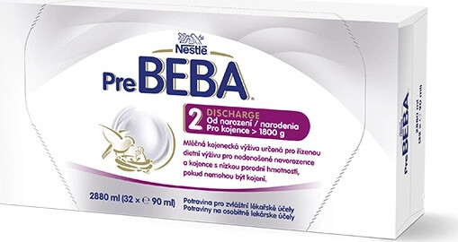 PreBEBA 2 DISCHARGE mléčná kojenecká výživa 32x90ml