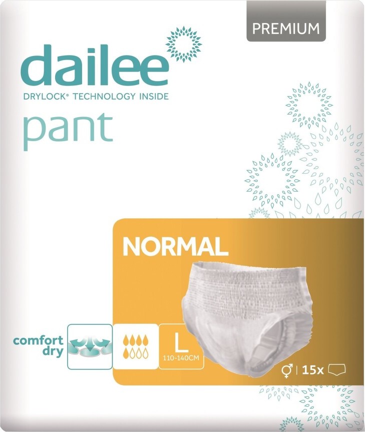 Dailee Pant Premium Normal L inkontinenční navlékací kalhotky 15 ks