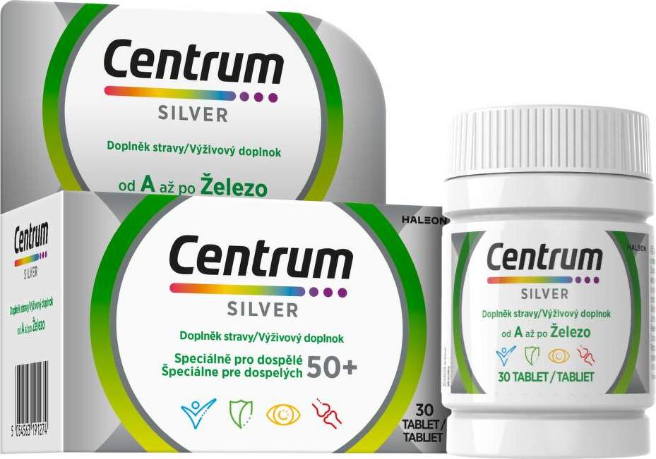 Centrum AZ Silver tbl.30