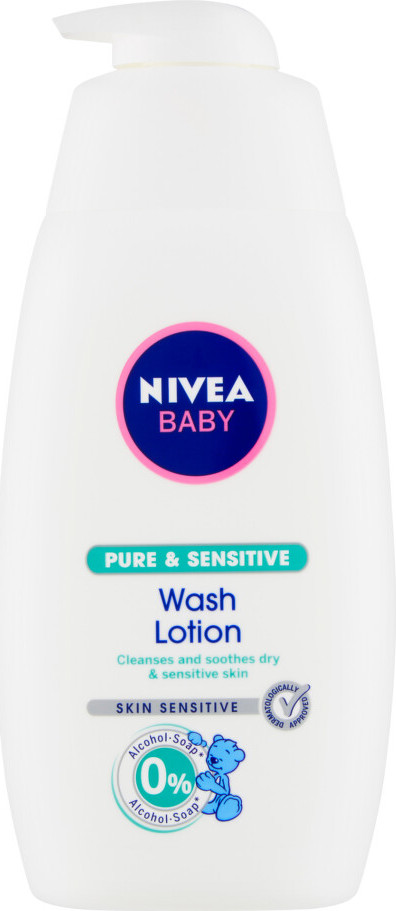 NIVEA Baby Pure&Sens Mycí gel 500ml 86283