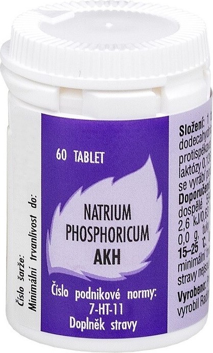 AKH Natrium phosphoricum 60 tablet