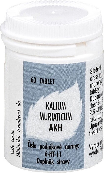 AKH Kalium muriaticum 60 tablet