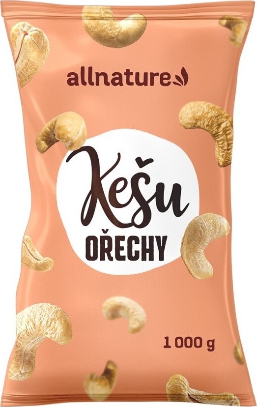 Allnature Kešu jádra 1000g