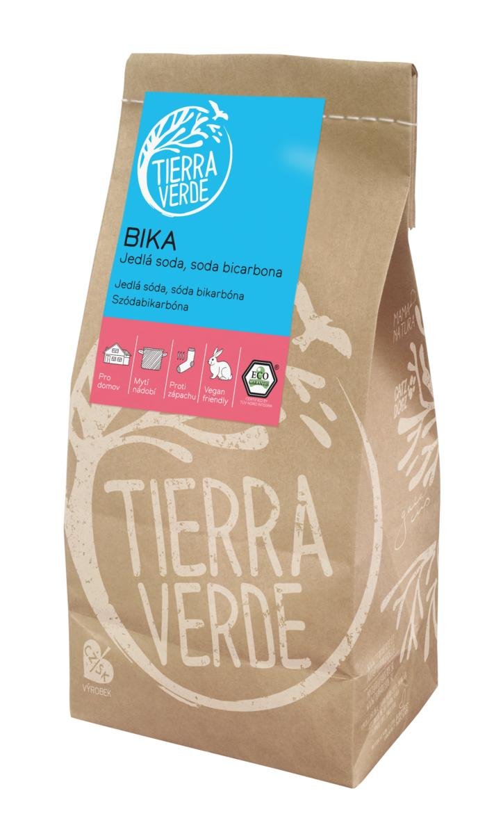 Tierra Verde BIKA – Jedlá soda (Bikarbona) - 1 kg sáček