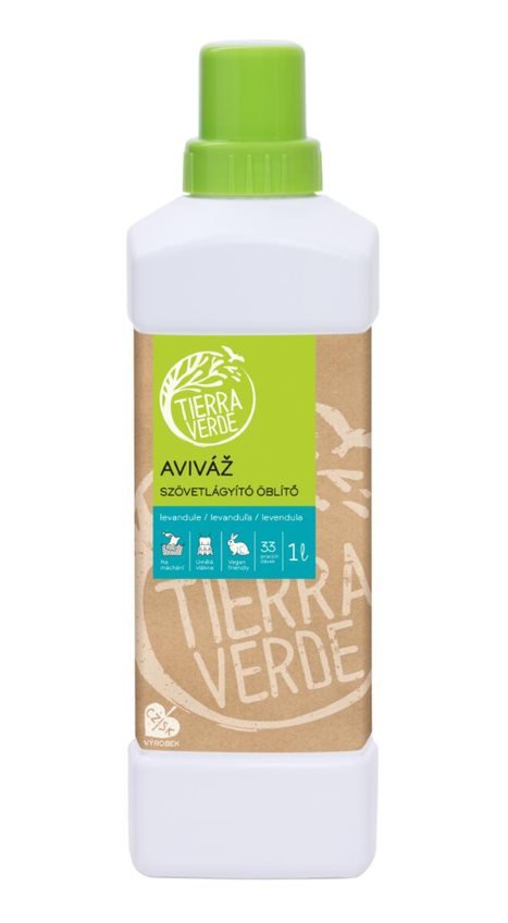 Tierra Verde Aviváž s levandulí - 1 l - pro zjemnění syntetického prádla