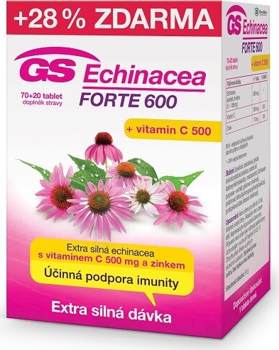 GS Echinacea Forte 600 tbl.70+20