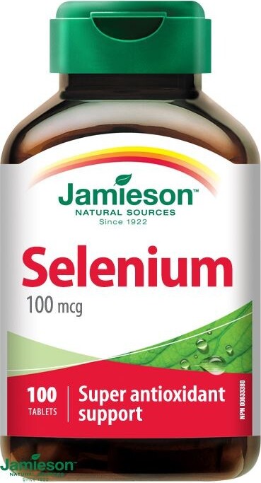 JAMIESON Selen 100mcg tbl.100