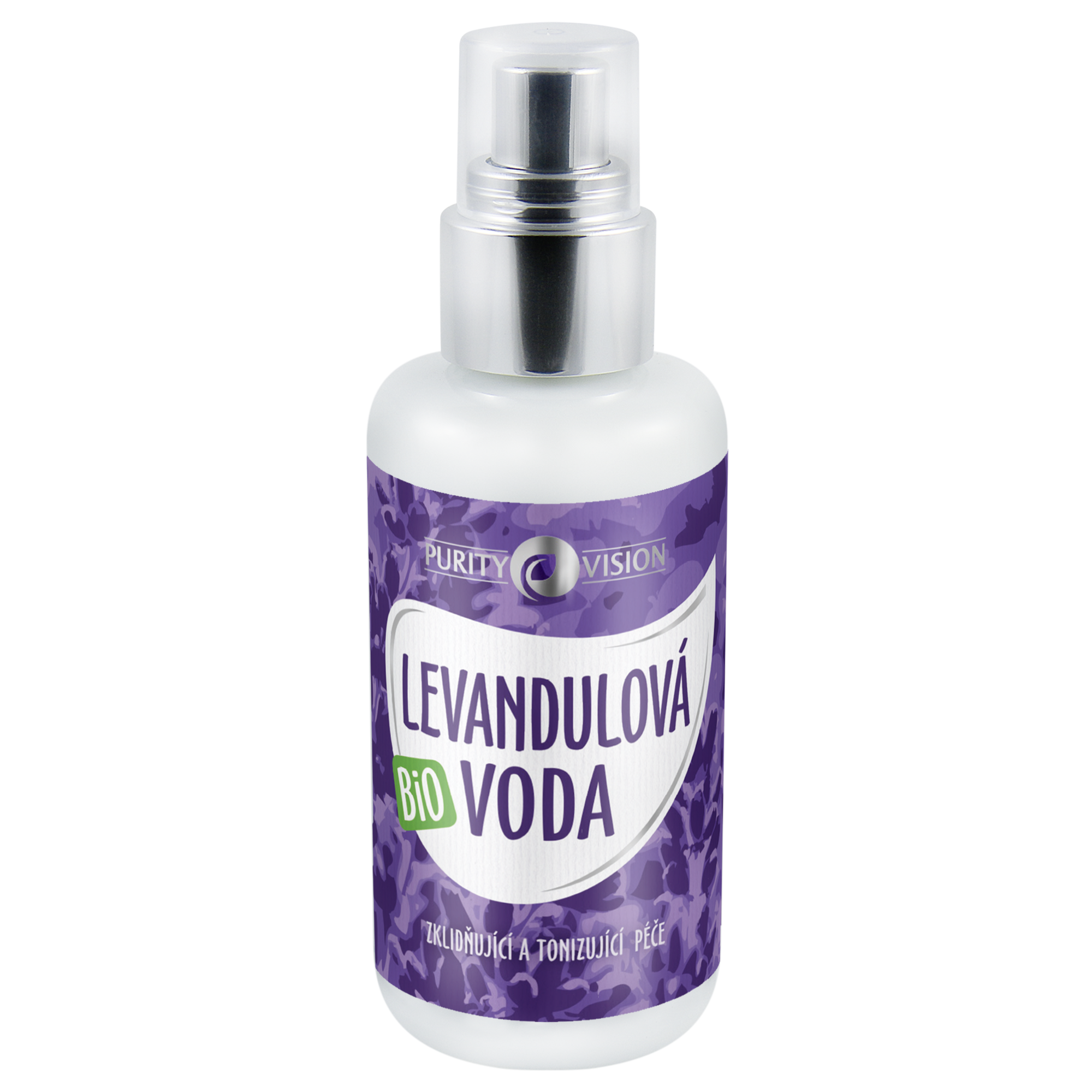 Purity Vision Levandulová voda BIO (100 ml) - zklidňuje a tonizuje