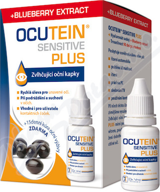 Simply You Pharmaceuticals OCUTEIN SENSITIVE PLUS oční kapky 15 ml