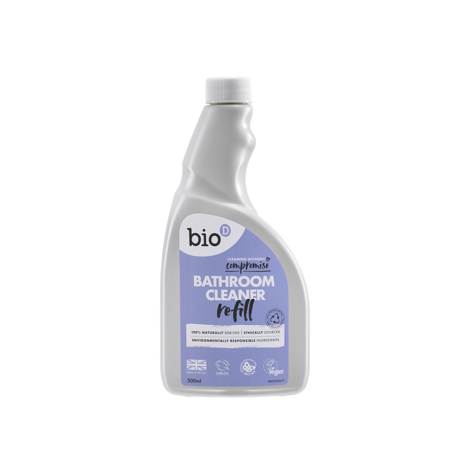 Bio-D Čistič na koupelny - 500 ml - náhradní náplň - skvělý na všechny povrchy