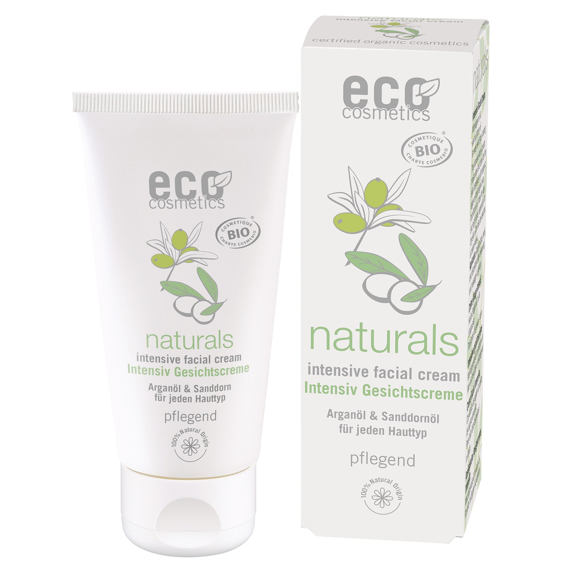 Eco Cosmetics Intenzivní pleťový krém BIO (50 ml) - s cenným arganovým olejem