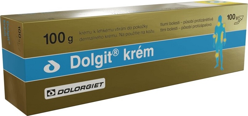 DOLGIT 50MG/G CRM 100G
