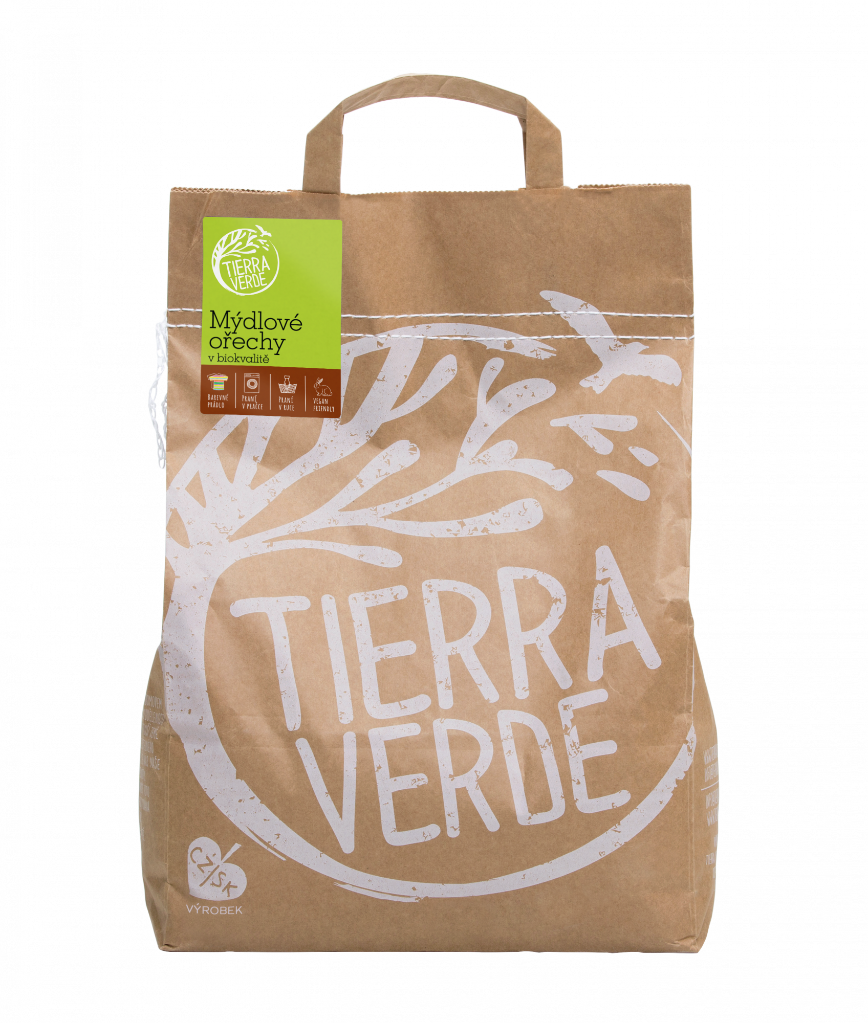 Tierra Verde Mýdlové ořechy na praní - 1 kg - v bio kvalitě