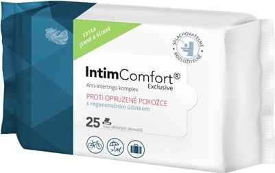 Intim Comfort 25 kapesníčků anti-intertrigo pack