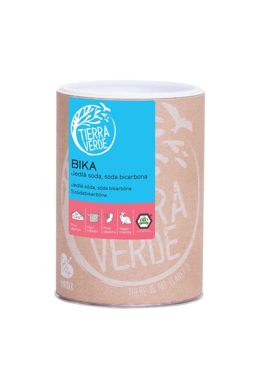 Tierra Verde BIKA – Jedlá soda (Bikarbona) - 1 kg dóza