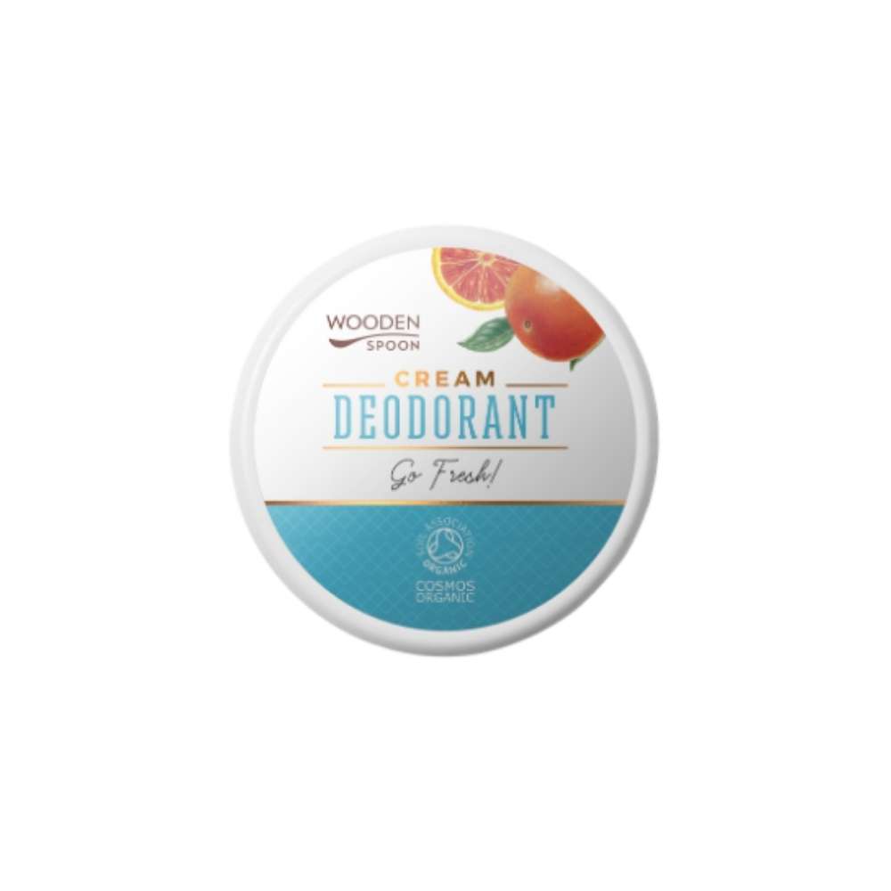 Wooden Spoon Přírodní krémový deodorant "Go Fresh!"  BIO - 15 ml