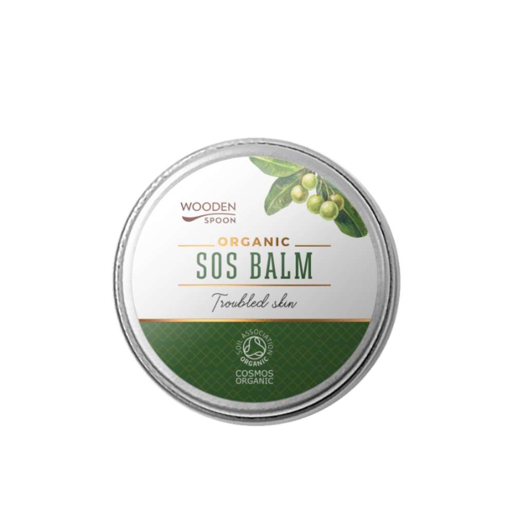 Wooden Spoon SOS balzám BIO - 15 ml - zklidňuje a regeneruje pokožku