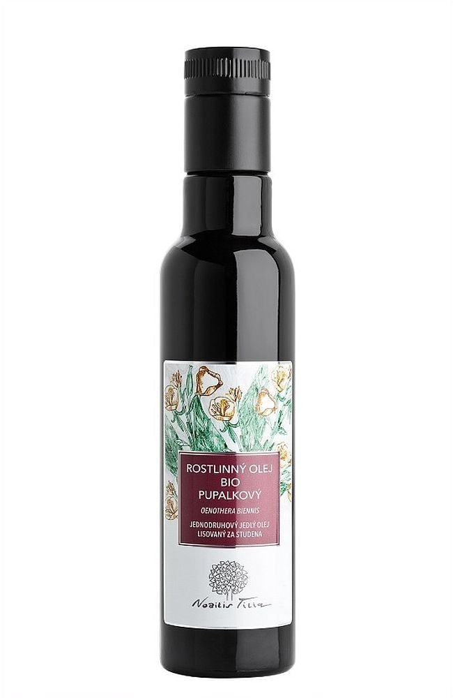 Nobilis Tilia Pupalkový olej BIO (250 ml) - obsahuje kyselinu linolovou