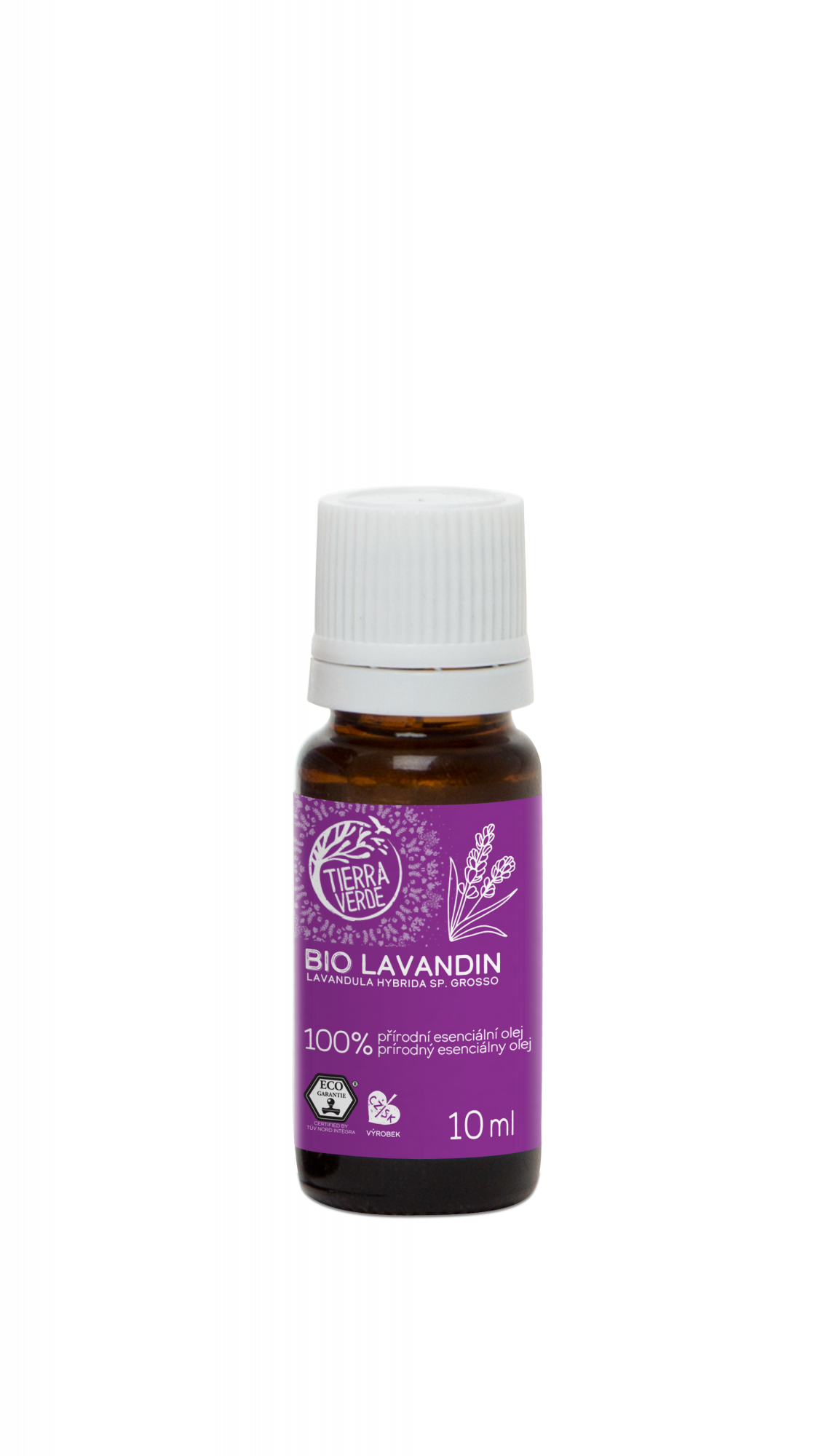 Tierra Verde Esenciální olej Lavandin BIO - 10 ml - univerzální oblíbenec