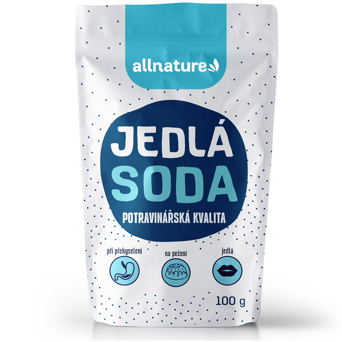 Allnature Jedlá soda - 100 g - potravinářská kvalita