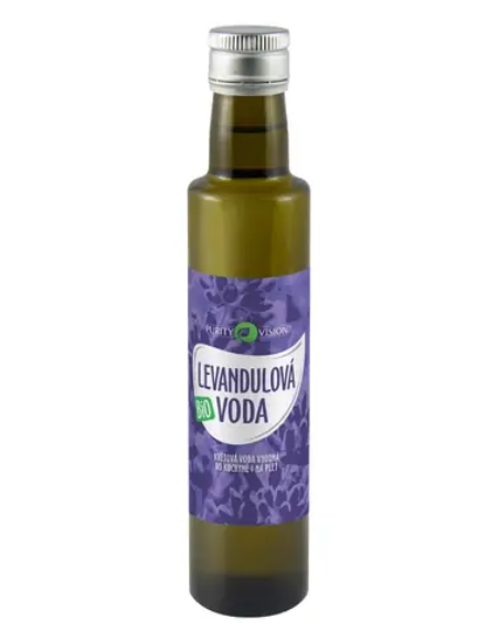 Purity Vision Levandulová voda BIO - 250 ml - zklidňuje a tonizuje