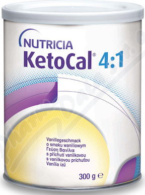 KETOCAL 4:1 S PŘÍCHUTÍ VANILKOVOU POR PLV SOL 6X300G