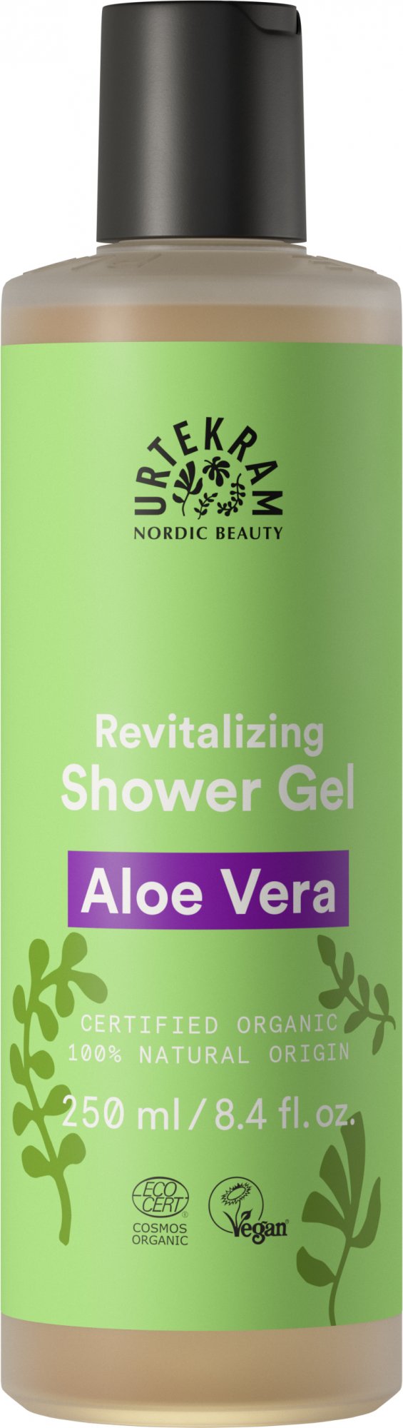 Urtekram Regenerační sprchový gel s aloe vera BIO - 250 ml