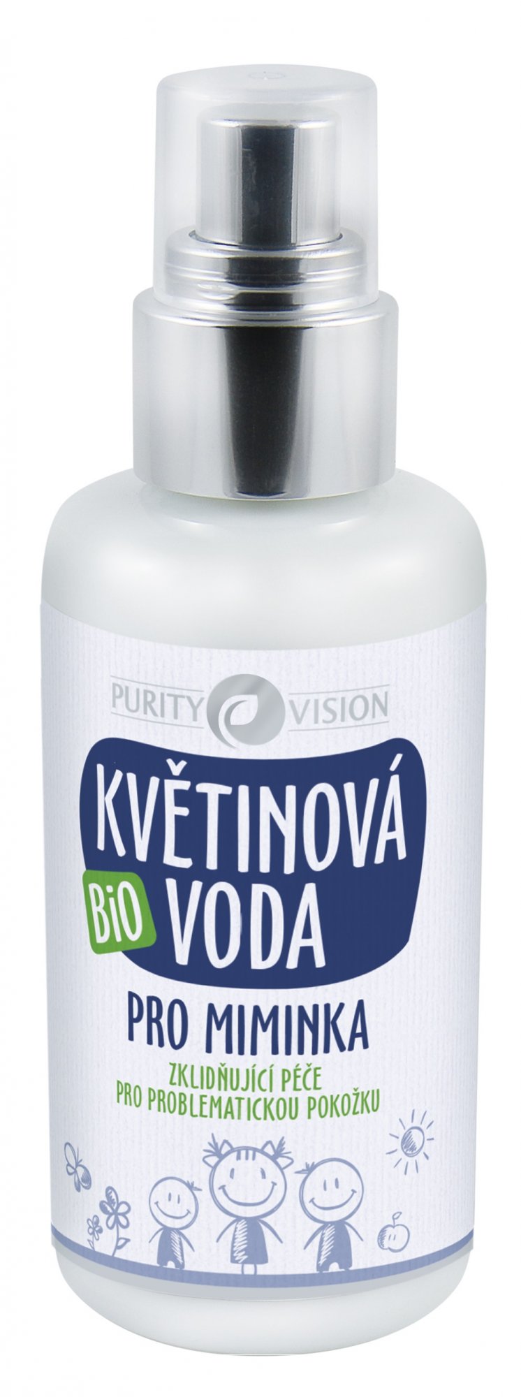 Purity Vision Květinová voda pro miminka BIO (100 ml)