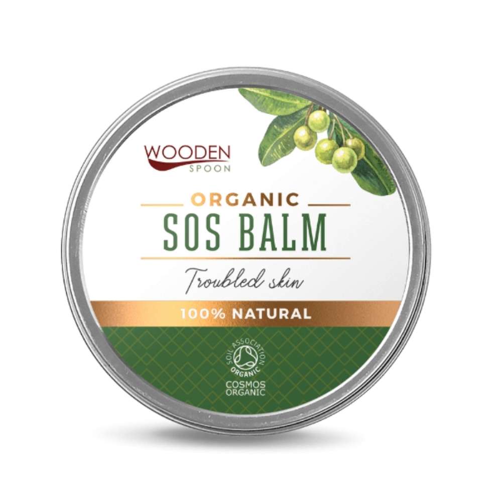 Wooden Spoon SOS balzám BIO - 60 ml - zklidňuje a regeneruje pokožku